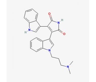 Bisindolylmaleimide I (GF 109203X) (CAS 133052-90-1) - chemical structure image