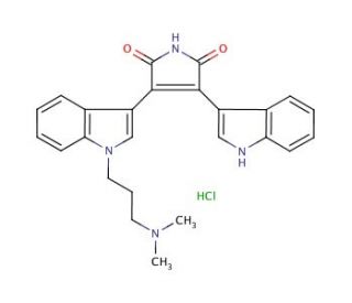 Bisindolylmaleimide I, HCl (CAS 176504-36-2) - chemical structure image