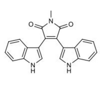 Bisindolylmaleimide V (CAS 113963-68-1) - chemical structure image