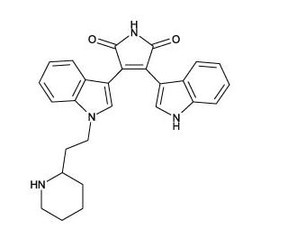 Bisindolylmaleimide VI - chemical structure image
