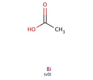 Bismuth(III) acetate (CAS 22306-37-2) - chemical structure image