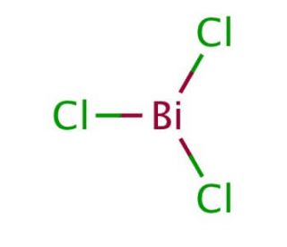 Bismuth(III) chloride (CAS 7787-60-2) - chemical structure image
