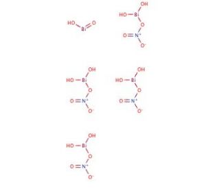 Bismuth nitrate oxide (CAS 10361-46-3) - chemical structure image