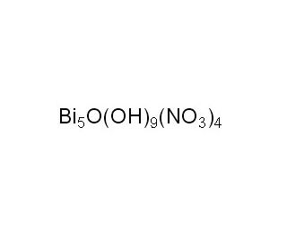 Bismuth subnitrate (CAS 1304-85-4) - chemical structure image