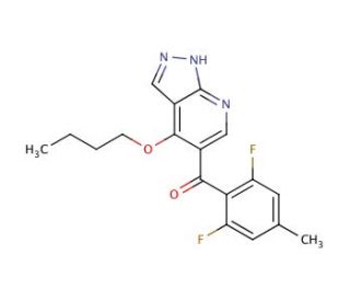 BMS-265246 (CAS 582315-72-8) - chemical structure image