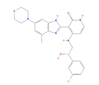 BMS-536924 (CAS 468740-43-4) - chemical structure image