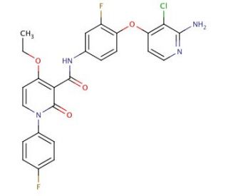 BMS 777607 (CAS 1025720-94-8) - chemical structure image