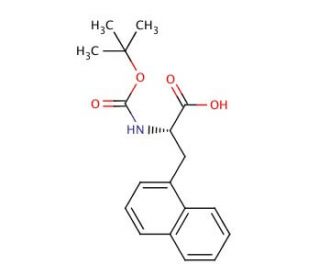 Boc-1-Nal-OH (CAS 55447-00-2) - chemical structure image