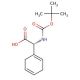 Boc-2,5-dihydro-D-phenylglycine - chemical structure image