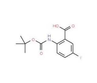 Boc-2-amino-5-fluorobenzoic acid - chemical structure image