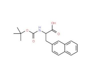 Boc-2-Nal-OH (CAS 58438-04-3) - chemical structure image