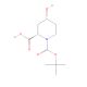 Boc-(2S,4R)-4-hydroxypiperidine-2-carboxylic acid - chemical structure image