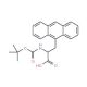Boc-3-(9-anthryl)-D-alanine (CAS 128050-98-6) - chemical structure image