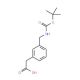 Boc-3-aminomethyl-phenylacetic acid (CAS 71420-95-6) - chemical structure image