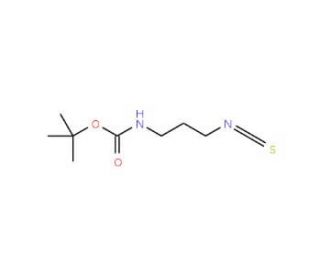 Boc-3-isothiocyanatopropylamine (CAS 286955-45-1) - chemical structure image