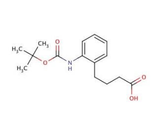 Boc-4-(2-aminophenyl)butanoic acid - chemical structure image