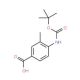 Boc-4-amino-3-methylbenzoic acid (CAS 180976-94-7) - chemical structure image
