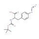 Boc-4-azido-D-phenylalanine (CAS 214630-05-4) - chemical structure image