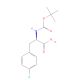 Boc-4-chloro-D-phenylalanine - chemical structure image