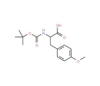 Boc-4-methoxy-DL-phenylalanine (CAS 141895-35-4) - chemical structure image