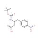 Boc-4-nitro-L-beta-homophenylalanine (CAS 127106-71-2) - chemical structure image