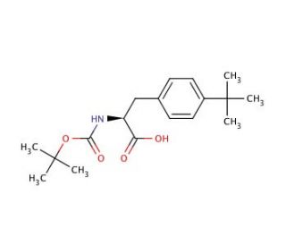 Boc-4-tert-butyl-Phe-OH (CAS 143415-62-7) - chemical structure image