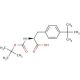 Boc-4-tert-butyl-Phe-OH (CAS 143415-62-7) - chemical structure image