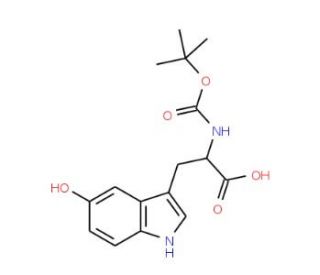 Boc-5-hydroxy-L-tryptophan - chemical structure image