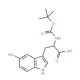Boc-5-hydroxy-L-tryptophan - chemical structure image