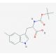 Boc-5-methyl-DL-tryptophan - chemical structure image