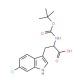 Boc-6-chloro-DL-tryptophan - chemical structure image