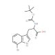 Boc-7-bromo-DL-tryptophan - chemical structure image