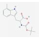 Boc-7-methyl-DL-tryptophan - chemical structure image