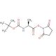 Boc-Ala-OSu (CAS 3392-05-0) - chemical structure image