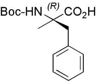 Boc-alpha-methyl-D-phenylalanine (CAS 53940-88-8) - chemical structure image
