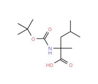 Boc-alpha-methyl-DL-leucine - chemical structure image