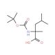 Boc-alpha-methyl-DL-leucine - chemical structure image