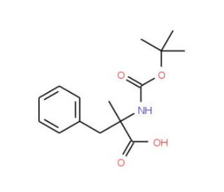 Boc-alpha-methyl-L-phenylalanine (CAS 111771-58-5) - chemical structure image