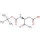 Boc-Asp-NH2 (CAS 74244-17-0) - chemical structure image