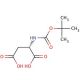 Boc-Asp-OH (CAS 13726-67-5) - chemical structure image