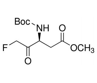 Boc-Asp(OMe)-fluoromethyl ketone (CAS 187389-53-3) - chemical structure image