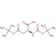 Boc-Asp(OtBu)-OH (CAS 1676-90-0) - chemical structure image