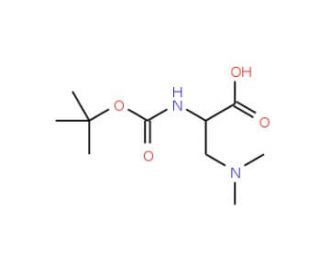 Boc-aza-DL-leucine (CAS 851653-36-6) - chemical structure image