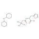 Boc-β-(2-furyl)-D-Ala-OH (dicyclohexylammonium) salt (CAS 331730-09-7) - chemical structure image