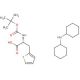 Boc-beta-(2-thienyl)-D-alanine dicyclohexylammonium salt (CAS 78452-59-2) - chemical structure image