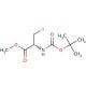 Boc-β-iodo-Ala-OMe (CAS 93267-04-0) - chemical structure image
