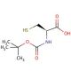 Boc-Cys-OH 的分子结构, CAS编号: 20887-95-0 Boc-Cys-OH (CAS 20887-95-0) - chemical structure image