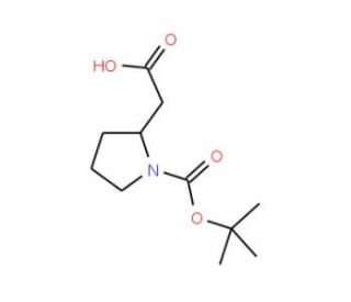 Boc-D-beta-homoproline (CAS 101555-60-6) - chemical structure image