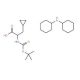 Boc-D-cyclopropylalanine DCHA (CAS 89483-09-0) - chemical structure image