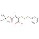 Boc-D-Cys(Bzl)-OH (CAS 102830-49-9) - chemical structure image
